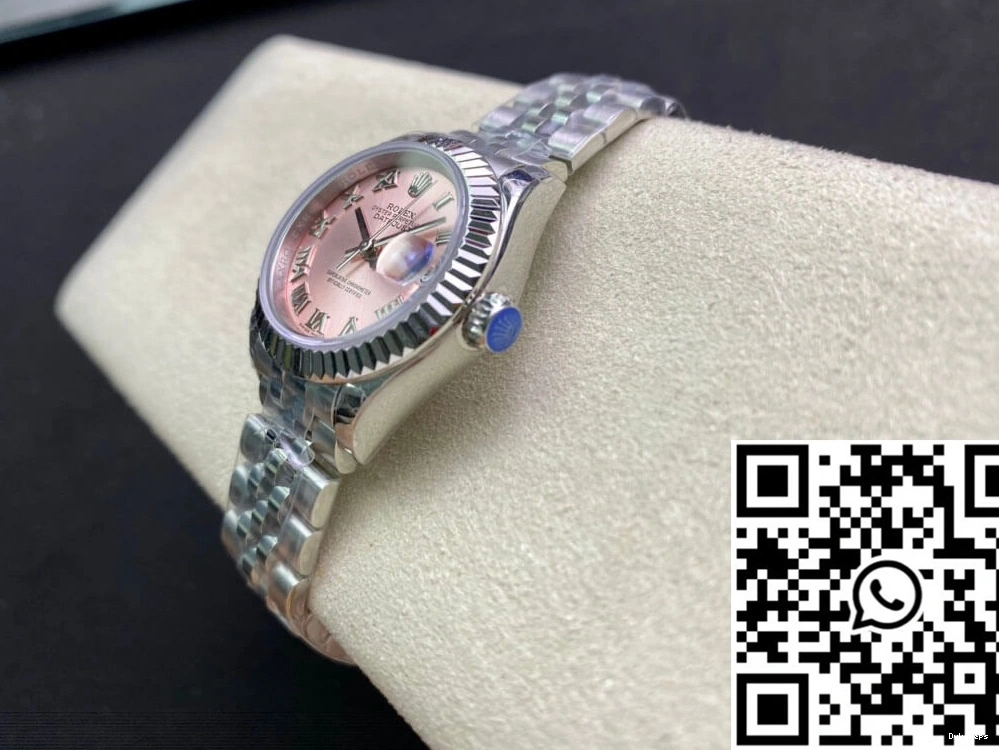 M279174-0017 28MM Factory Pink Dial Datejust EW Rolex 1222